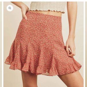Ditsy Floral Flared Mini‎ Skort NWT